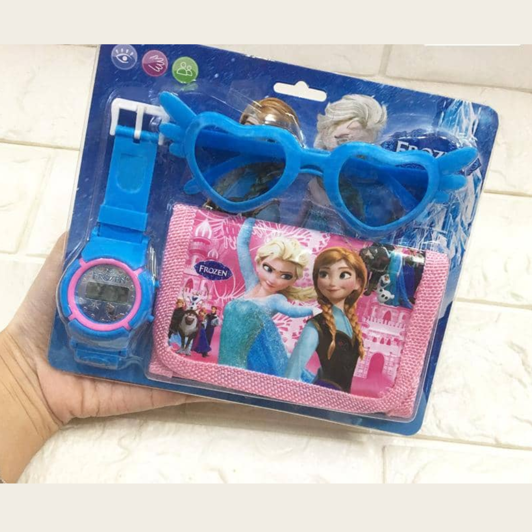 Kids disney frozen 3 piece set.