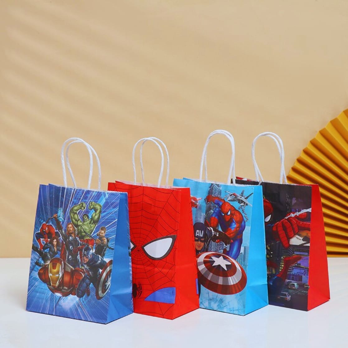 Spiderman gift bags