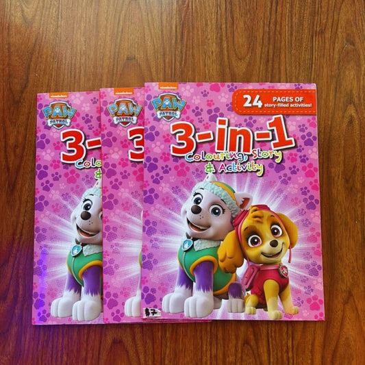 Paw Patrol Activity Book | Patrol Activity Book | Heavenly Joy Kids